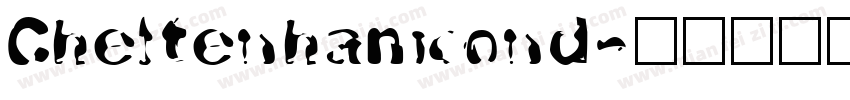 Cheltenhamcond字体转换