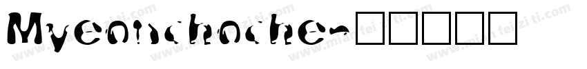 Myeonchoche字体转换