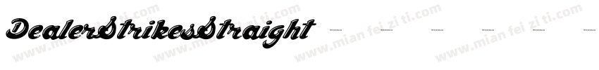 DealerStrikesStraight字体转换