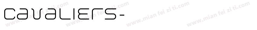 Cavaliers字体转换