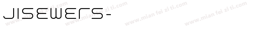 jisewers字体转换