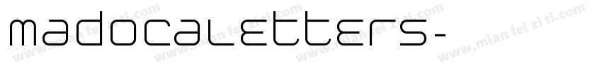 madocaletters字体转换