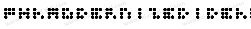 Fhamodernizedidealclassicnc-x9E5字体转换