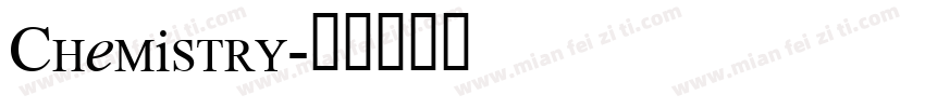 Chemistry字体转换