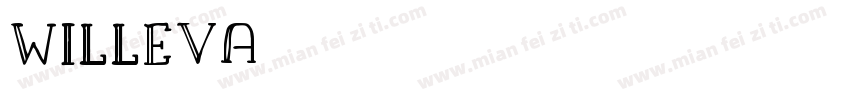 willeva字体转换
