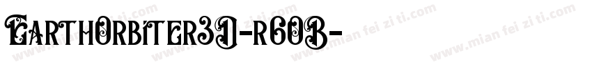 EarthOrbiter3D-r6OB字体转换