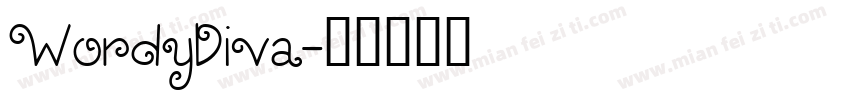 WordyDiva字体转换