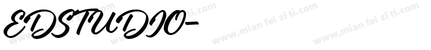 EDSTUDIO字体转换