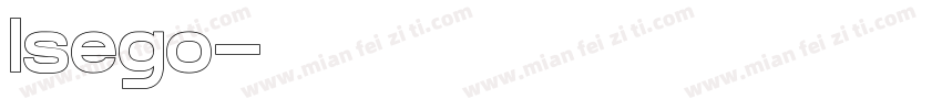 lsego字体转换