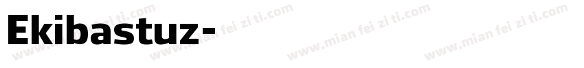 Ekibastuz字体转换
