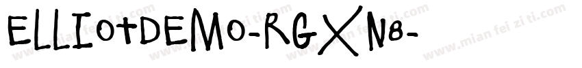 ElliotDemo-rgxn8字体转换