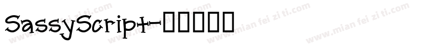 SassyScript字体转换
