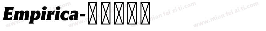 Empirica字体转换