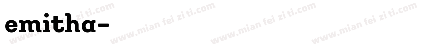 emitha字体转换