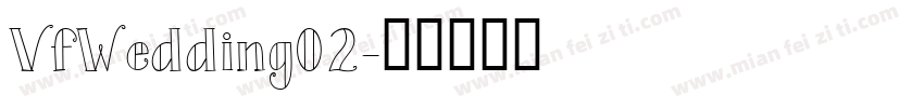 VfWedding02字体转换