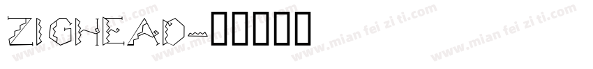 zighead字体转换