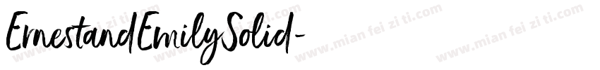 ErnestandEmilySolid字体转换