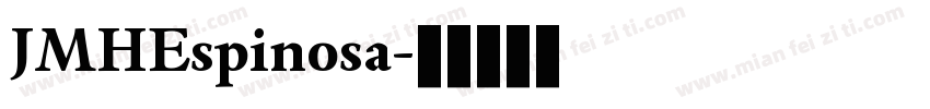 JMHEspinosa字体转换