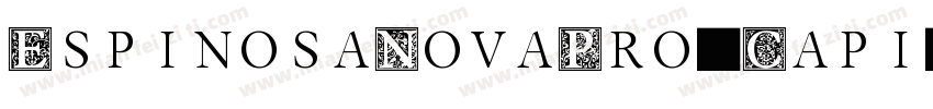 EspinosaNovaPro-Capi字体转换