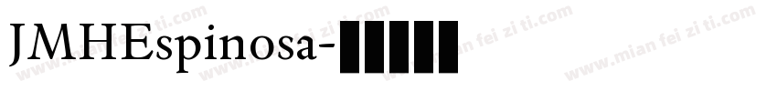 JMHEspinosa字体转换