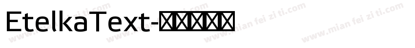 EtelkaText字体转换