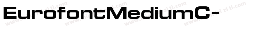 EurofontMediumC字体转换