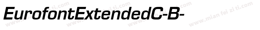 EurofontExtendedC-B字体转换