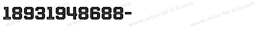 18931948688字体转换
