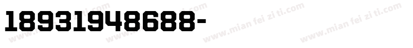 18931948688字体转换