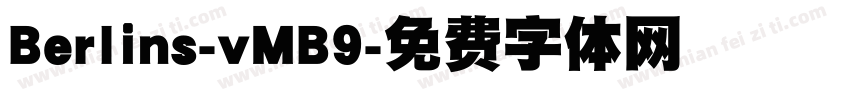 Berlins-vMB9字体转换