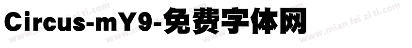 Circus-mY9字体转换