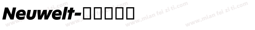 Neuwelt字体转换