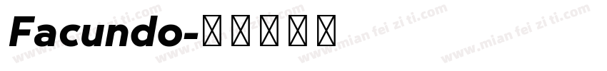 Facundo字体转换