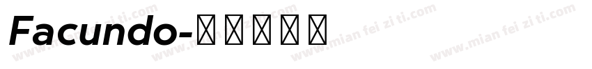 Facundo字体转换