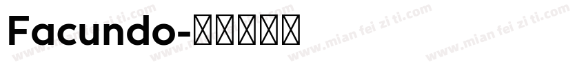 Facundo字体转换