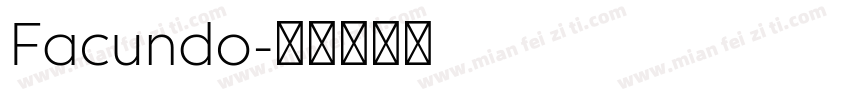 Facundo字体转换
