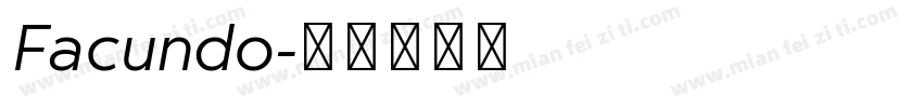 Facundo字体转换