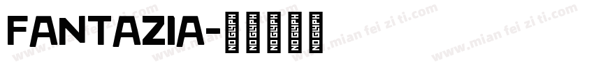 FantaZia字体转换