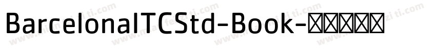 BarcelonaITCStd-Book字体转换