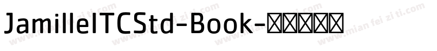 JamilleITCStd-Book字体转换