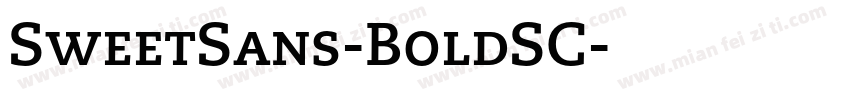 SweetSans-BoldSC字体转换