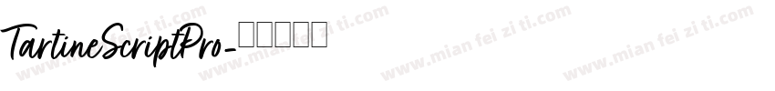TartineScriptPro字体转换