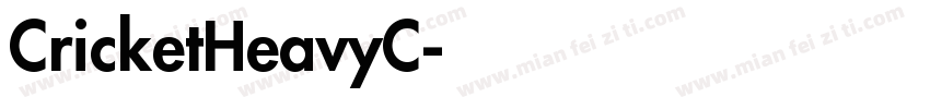 CricketHeavyC字体转换