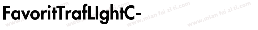 FavoritTrafLIghtC字体转换