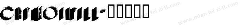 CafeNoirFill字体转换