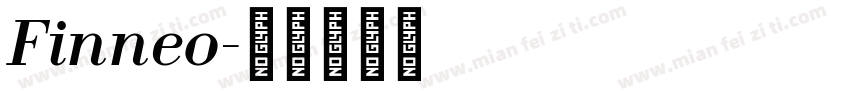 Finneo字体转换
