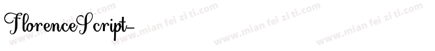 FlorenceScript字体转换