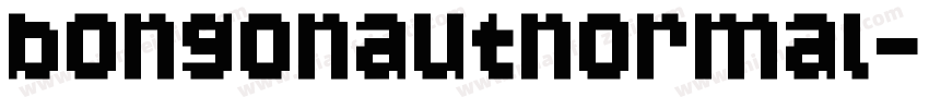 bongonautnormal字体转换