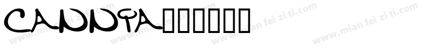Cannia字体转换