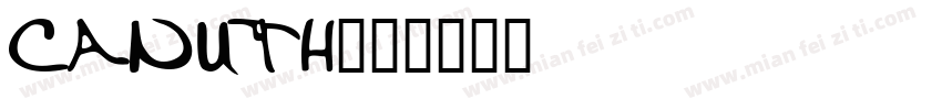 Canuth字体转换